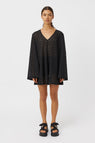 Camilla and Marc | Dover V Neck Dress - Black