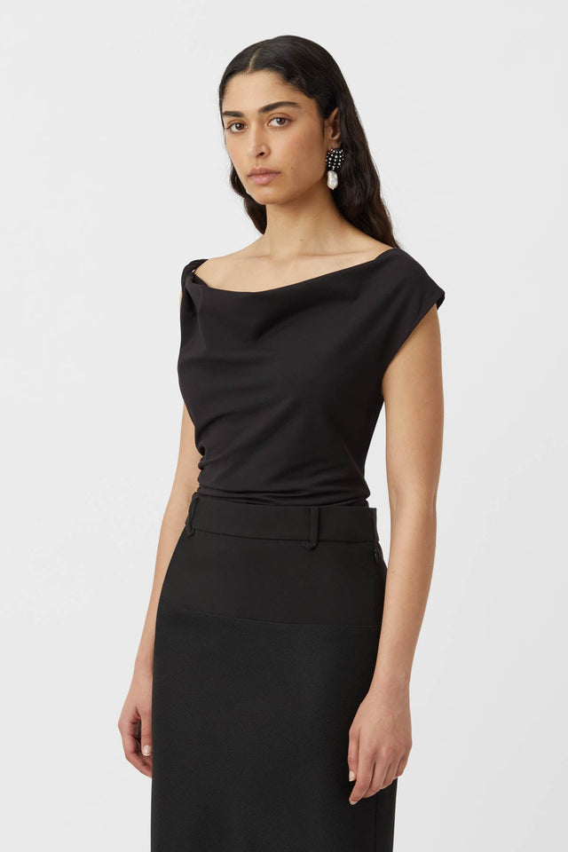 Camilla and Marc | Mara Top - Black