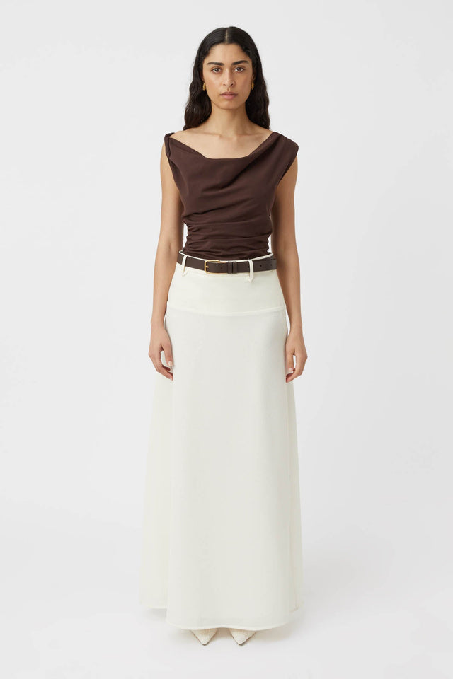 Camilla and Marc | Mara Top - Chestnut