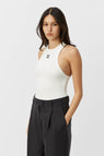 Camilla and Marc | Nora Rib Top - Soft White