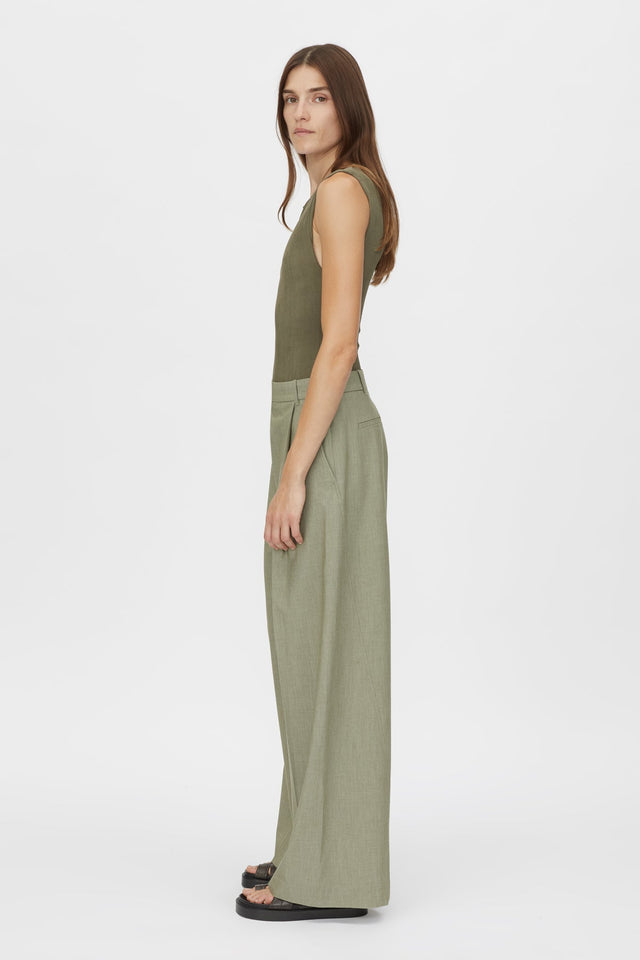 Camilla and Marc | Ramon Pant - Light Khaki Marle