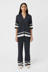 Camilla and Marc | Reef Knit Pant - Navy/Soft White