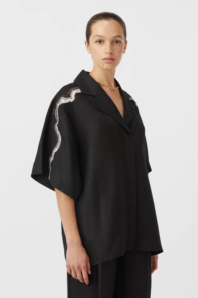 Camilla and Marc | Serene Shirt - Black