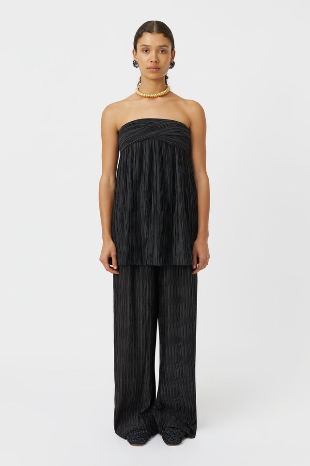 Camilla and Marc | Siren Strapless Top - Black