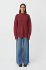 Camilla And Marc | Tasmin Boyfriend Jumper - Magenta