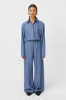 Camilla and Marc | Vania Wide Leg Pant - Blue Marle