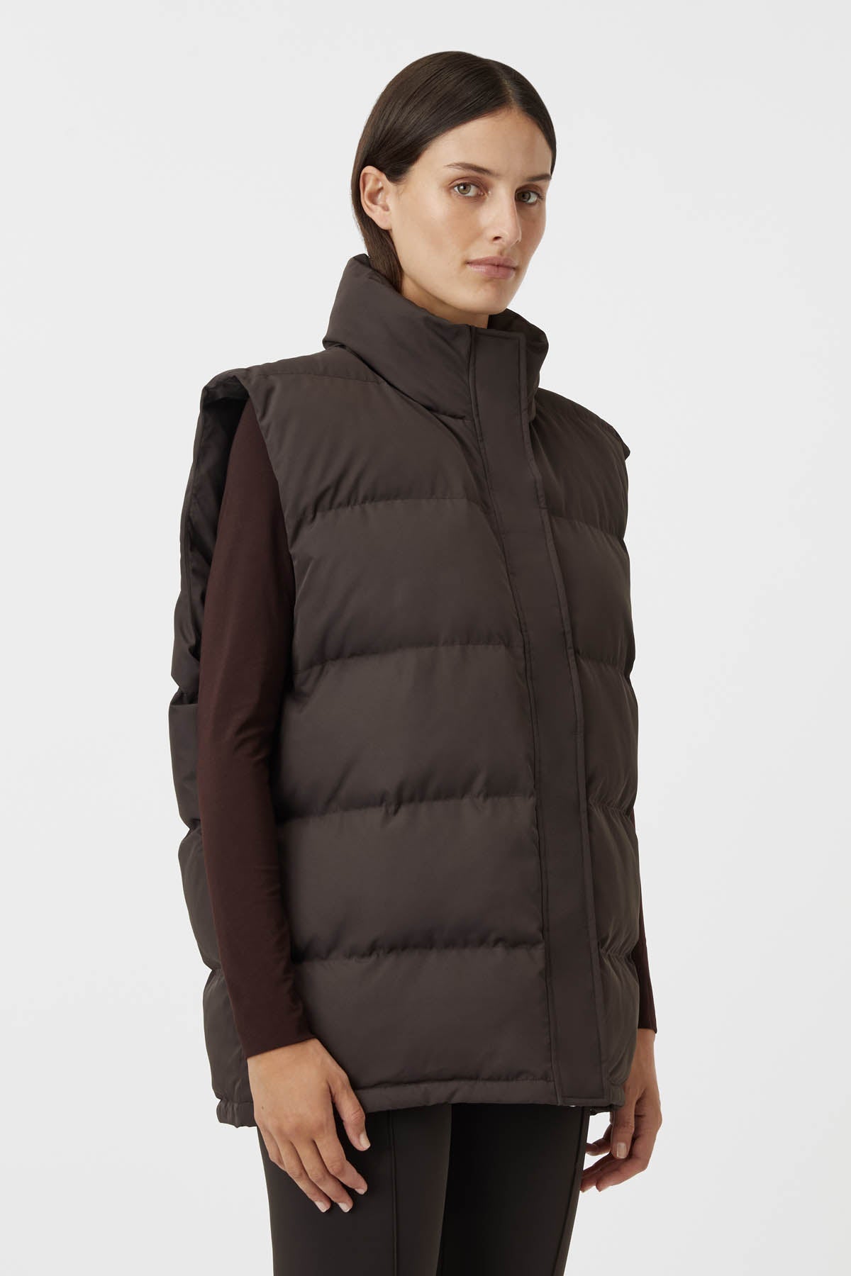 Camilla and Marc | Cedar Puffer Vest - Mocha