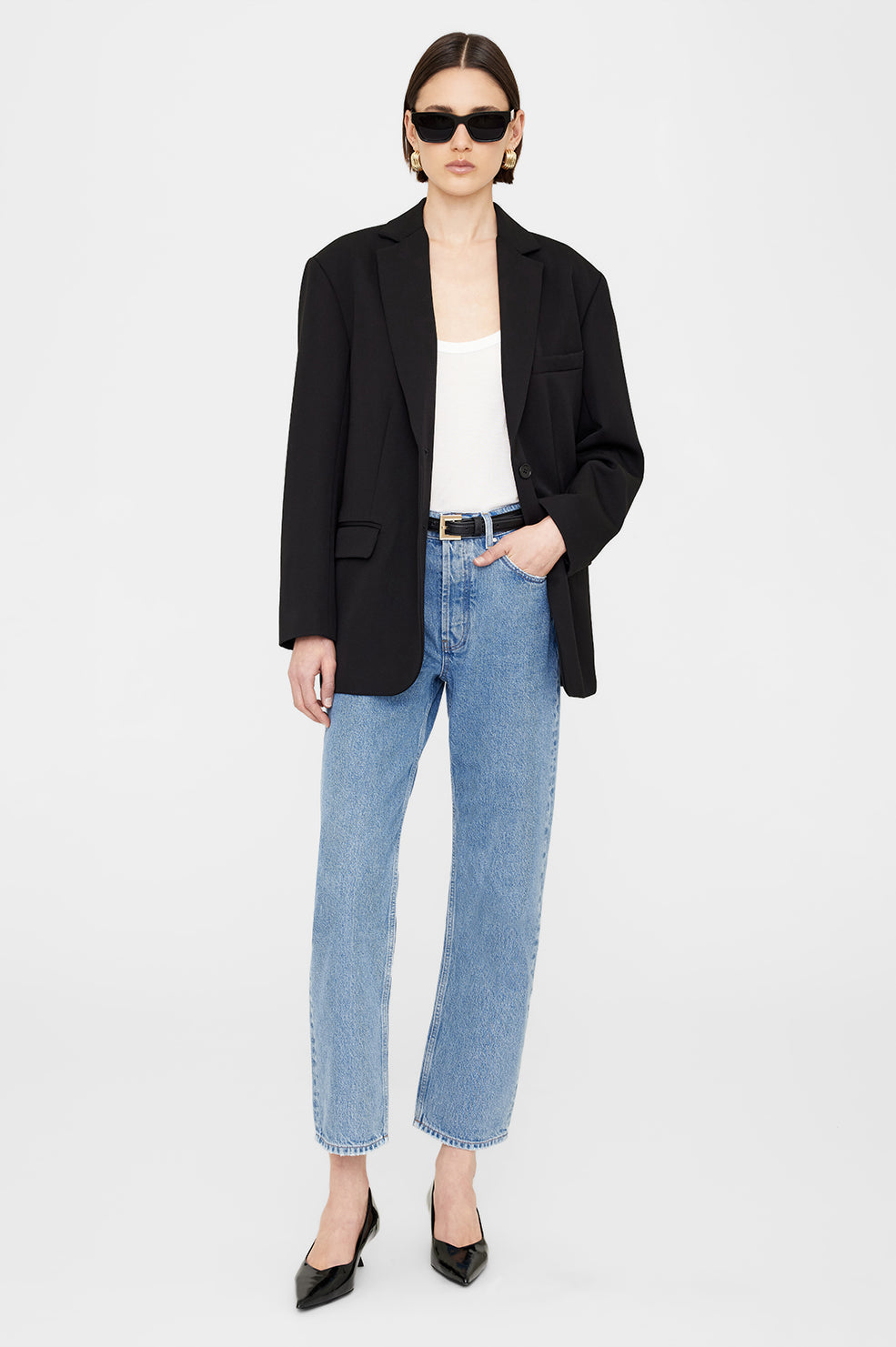 Anine Bing | Quinn Blazer - Black