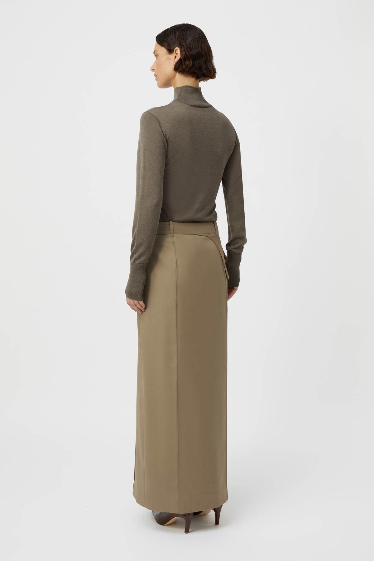 Camilla and Marc | Madero Maxi Skirt - Khaki