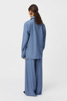 Camilla and Marc | Vania Wide Leg Pant - Blue Marle