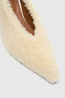 Camilla and Marc | Rhys Shearling Pump - Cream