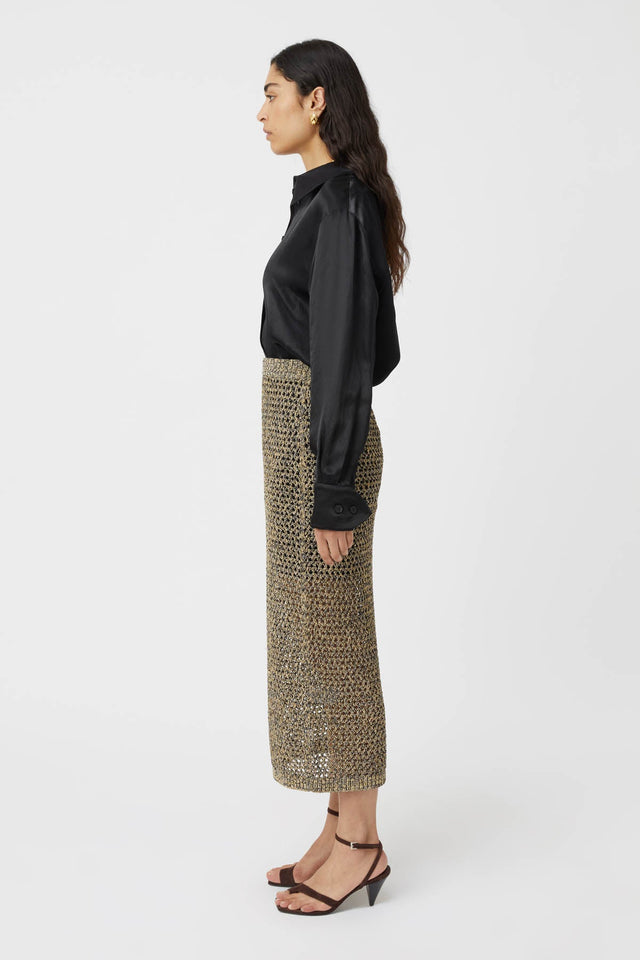 Camilla and Marc | Eclipse Knit Skirt - Neutral