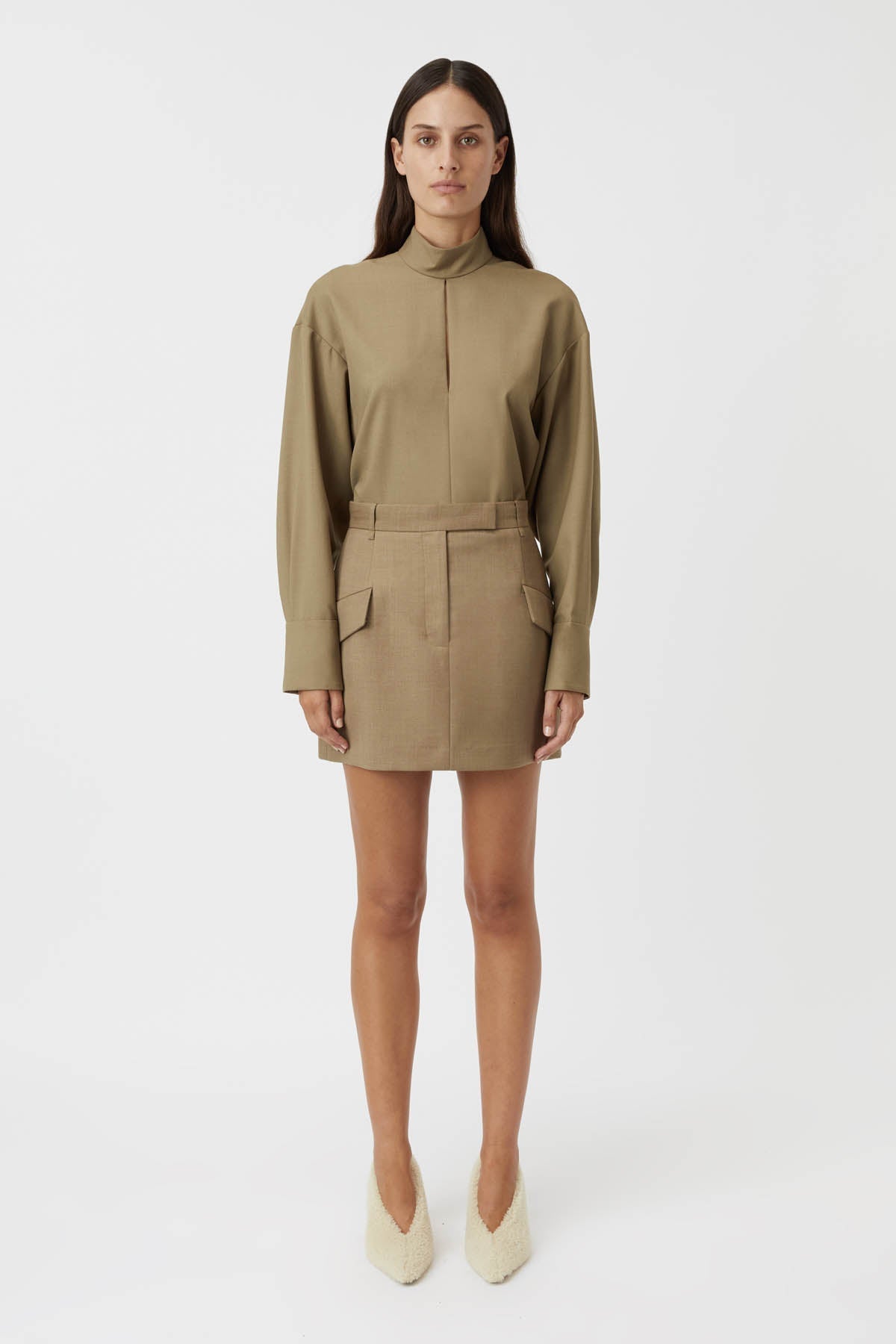 Camilla and Marc | Madero Mini Dress - Khaki