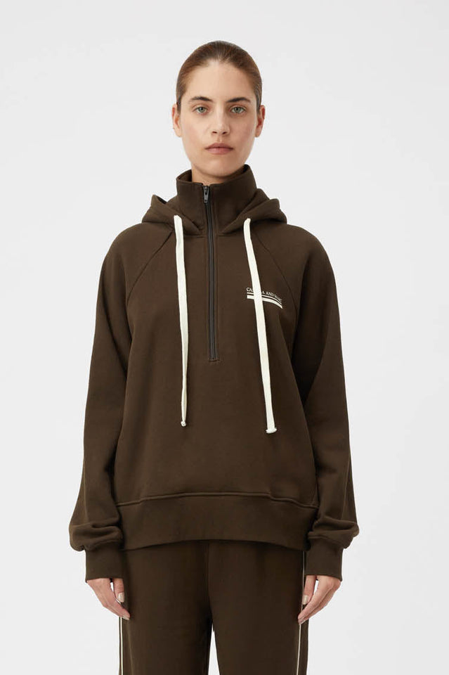 Camilla and Marc | Canton Hoodie - Coffee