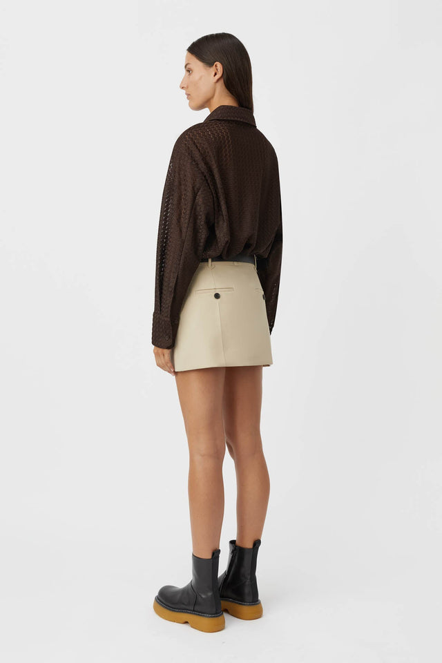 Camilla and Marc | Enota Shirt - Chocolate