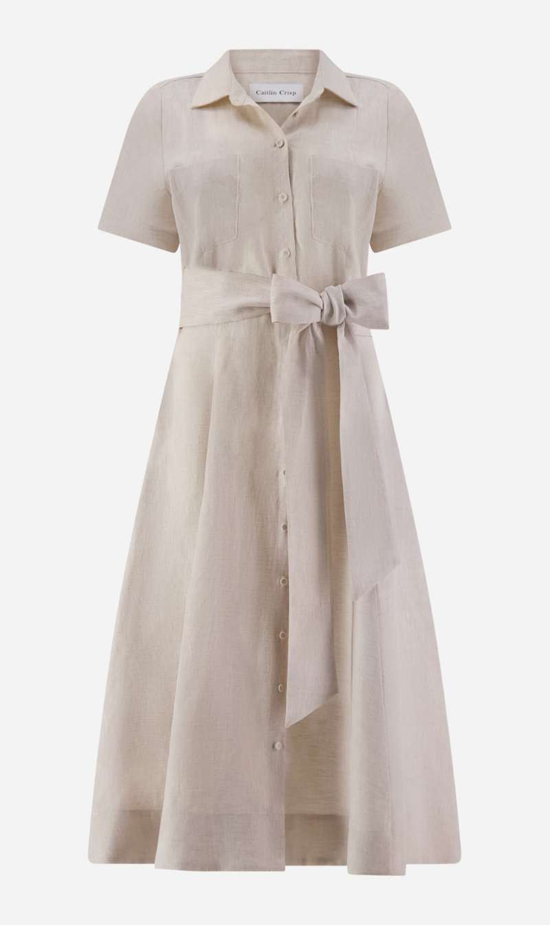 Caitlin Crisp | Lady Vincent Dress - Natural Linen