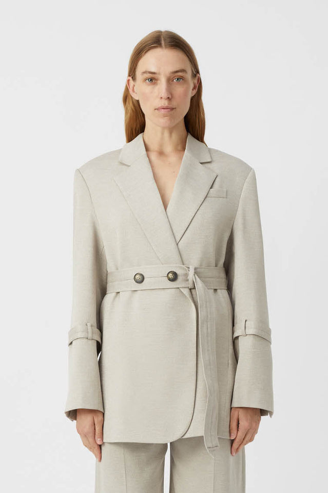 Camilla and Marc | Hudson Blazer - Natural Marle