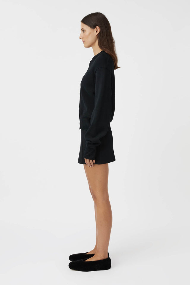 Camilla and Marc | Amedeo Knit Mini Skirt - Black