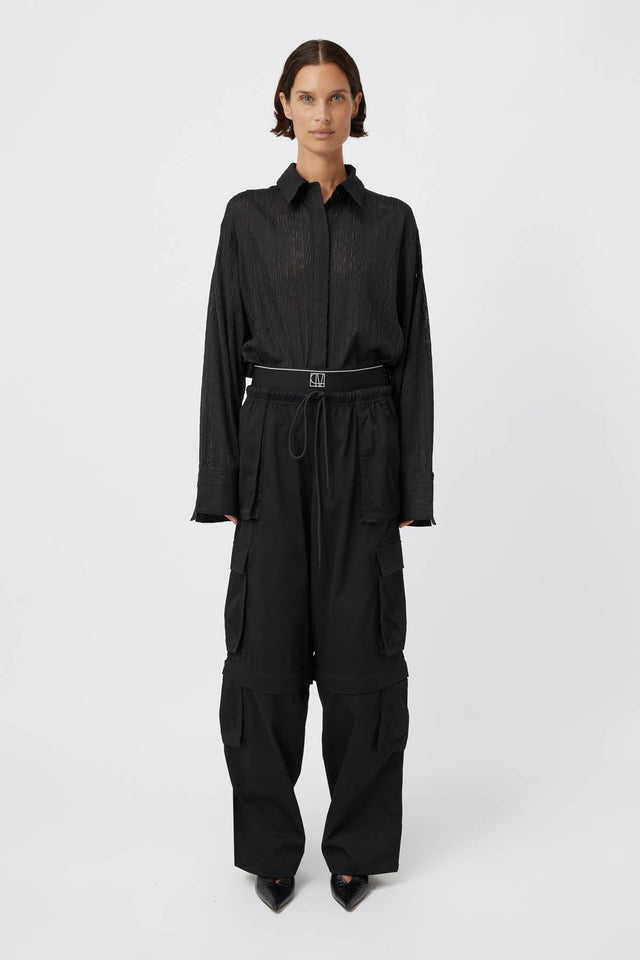 Camilla and Marc | Soraya Cargo Pant - Black