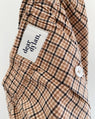 Dear Dylan | Boxer Pant - Caramel Plaid