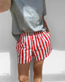 Dear Dylan | Boxer Short - Cherry Stripe