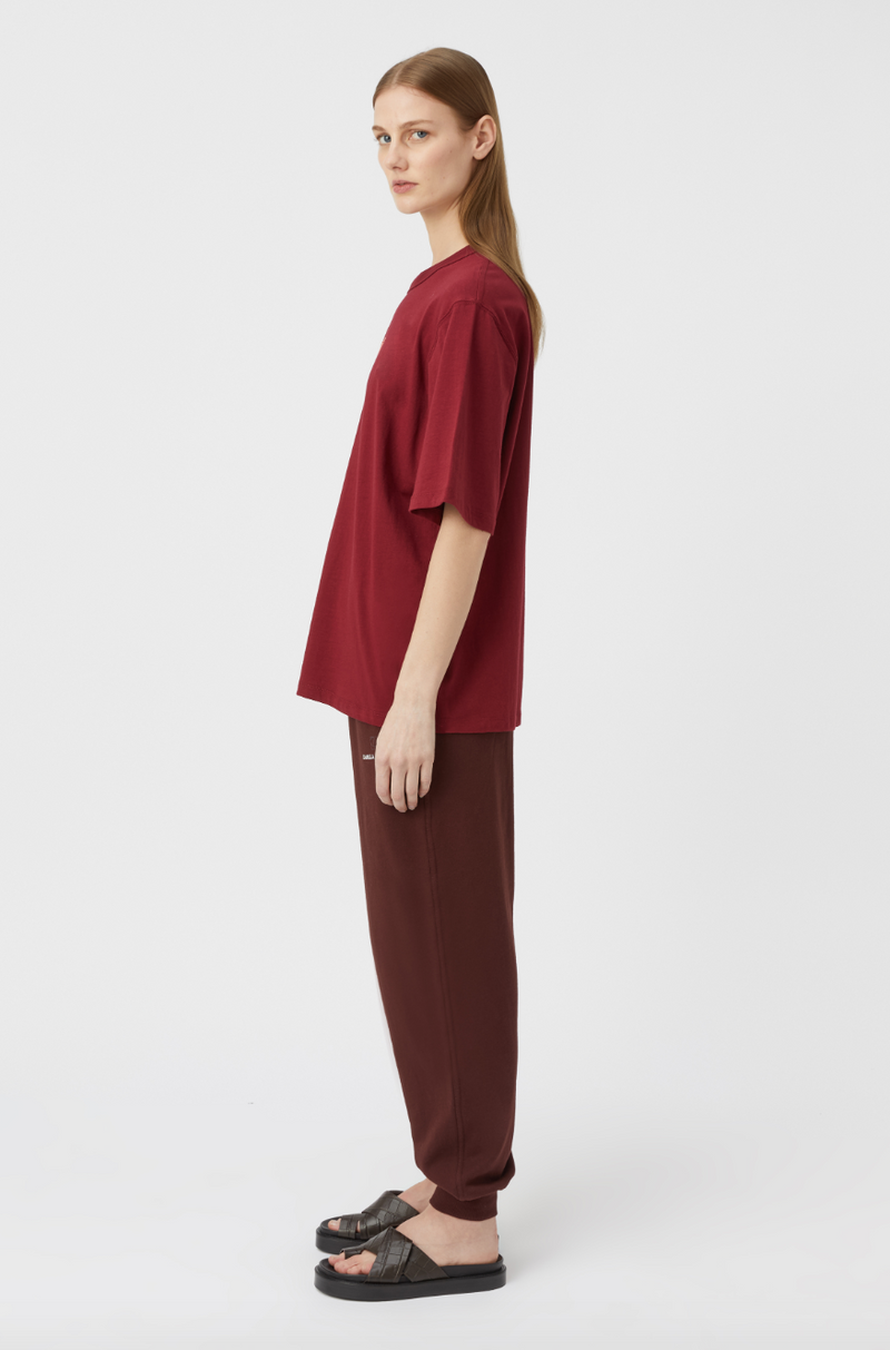 Camilla and Marc| Monica Tee - Burgundy