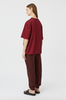 Camilla and Marc| Monica Tee - Burgundy