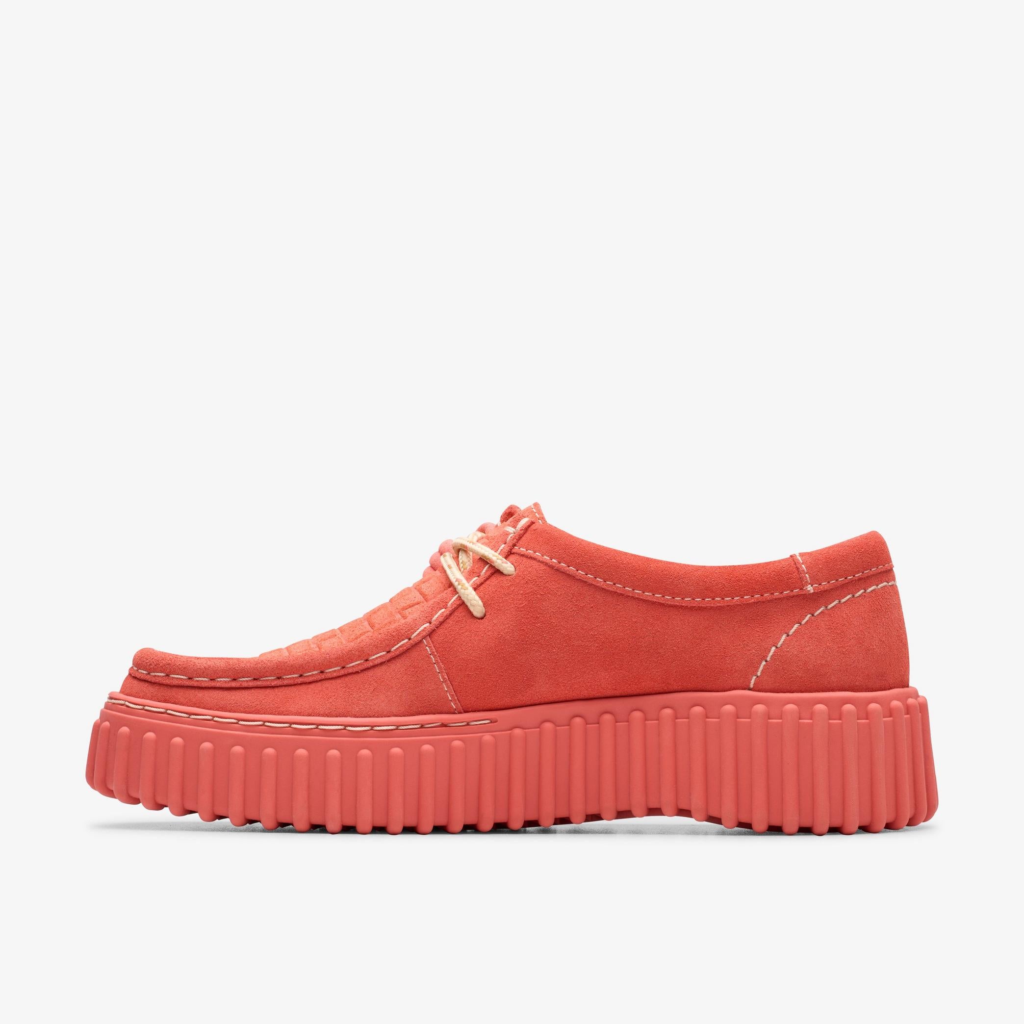 Clarks | Torhill Bee - Coral Suede