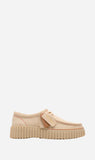 Clarks | Torhill Bee - Ecru Suede