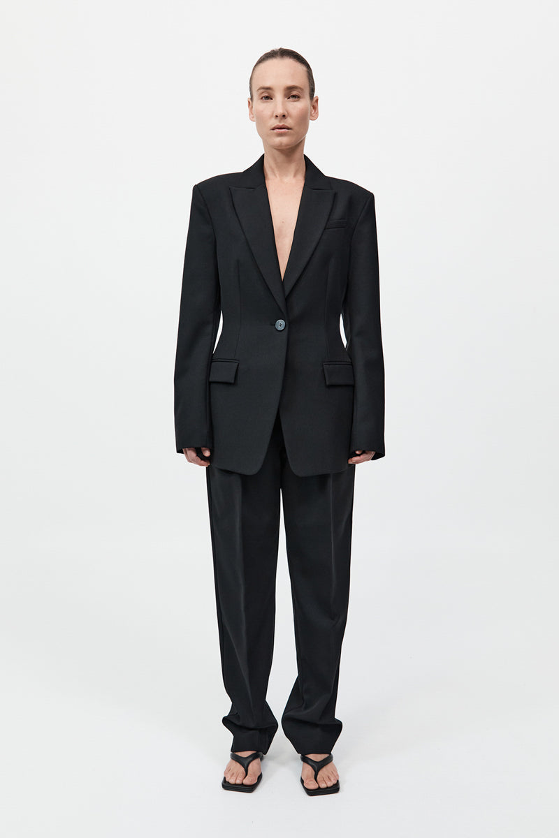 St Agni | Contour Blazer - Black