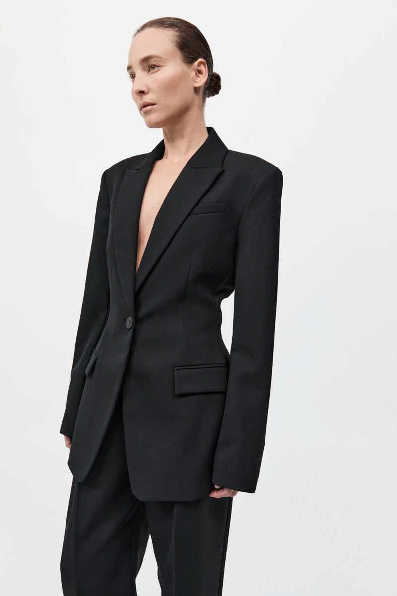 St Agni | Contour Blazer - Black