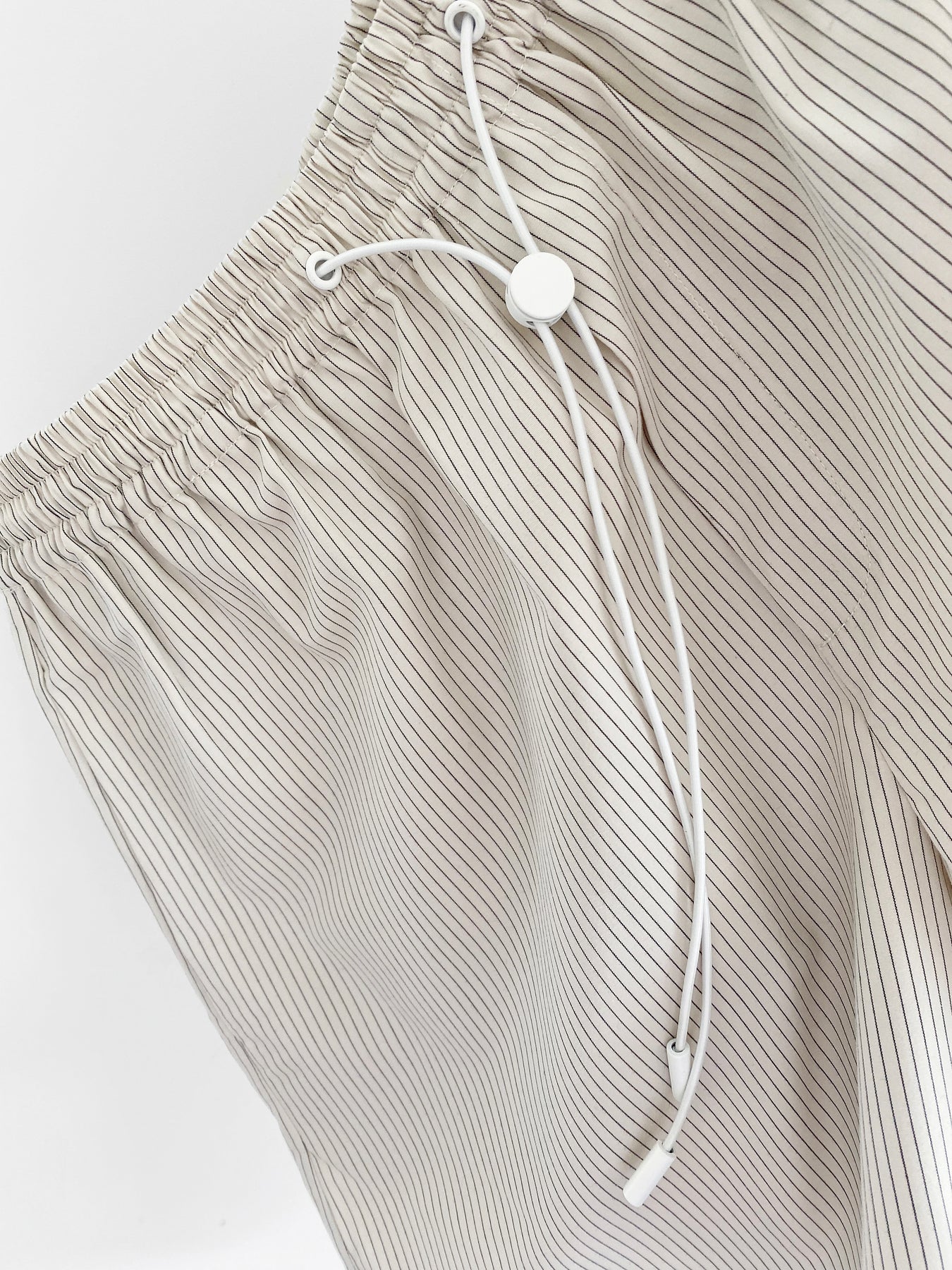 Dear Dylan | Toggle Short - Chai Stripe