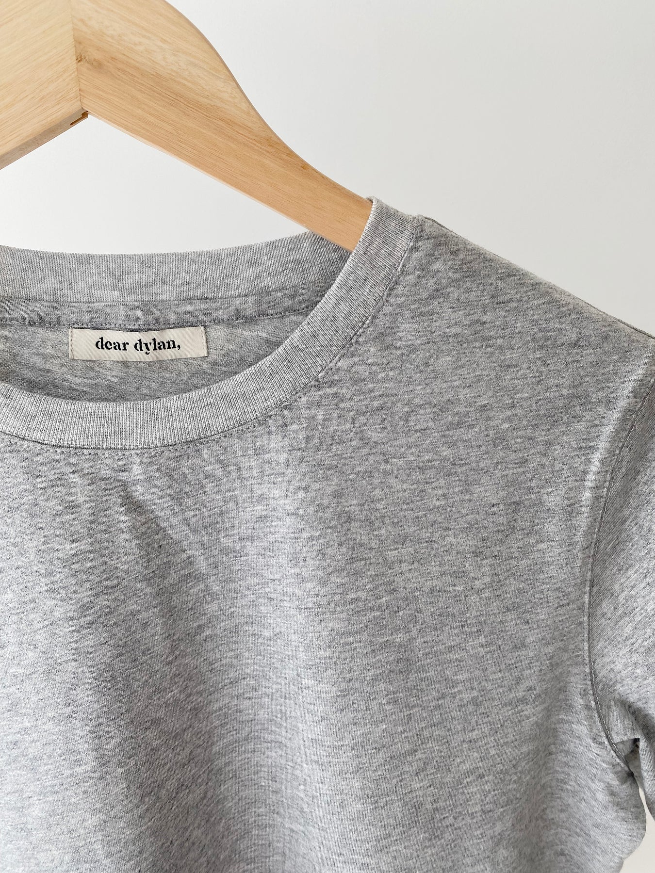 Dear Dylan | Dylan Classic Tee - Grey Marle