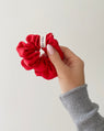 Dear Dylan | Silk Scrunchie - Cherry