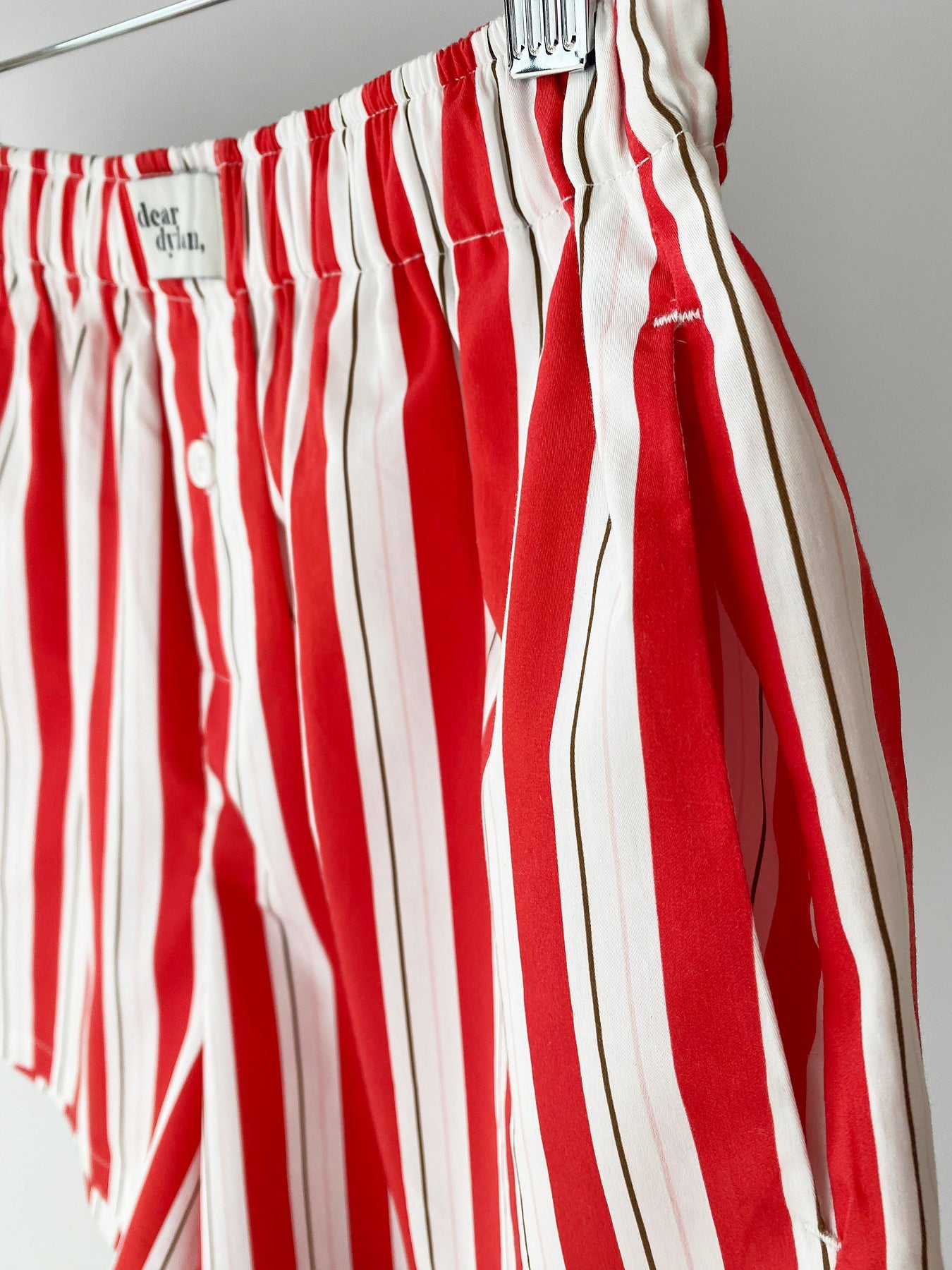 Dear Dylan | Boxer Short - Cherry Stripe