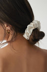 Dear Dylan | Silk Scrunchie - Ivory