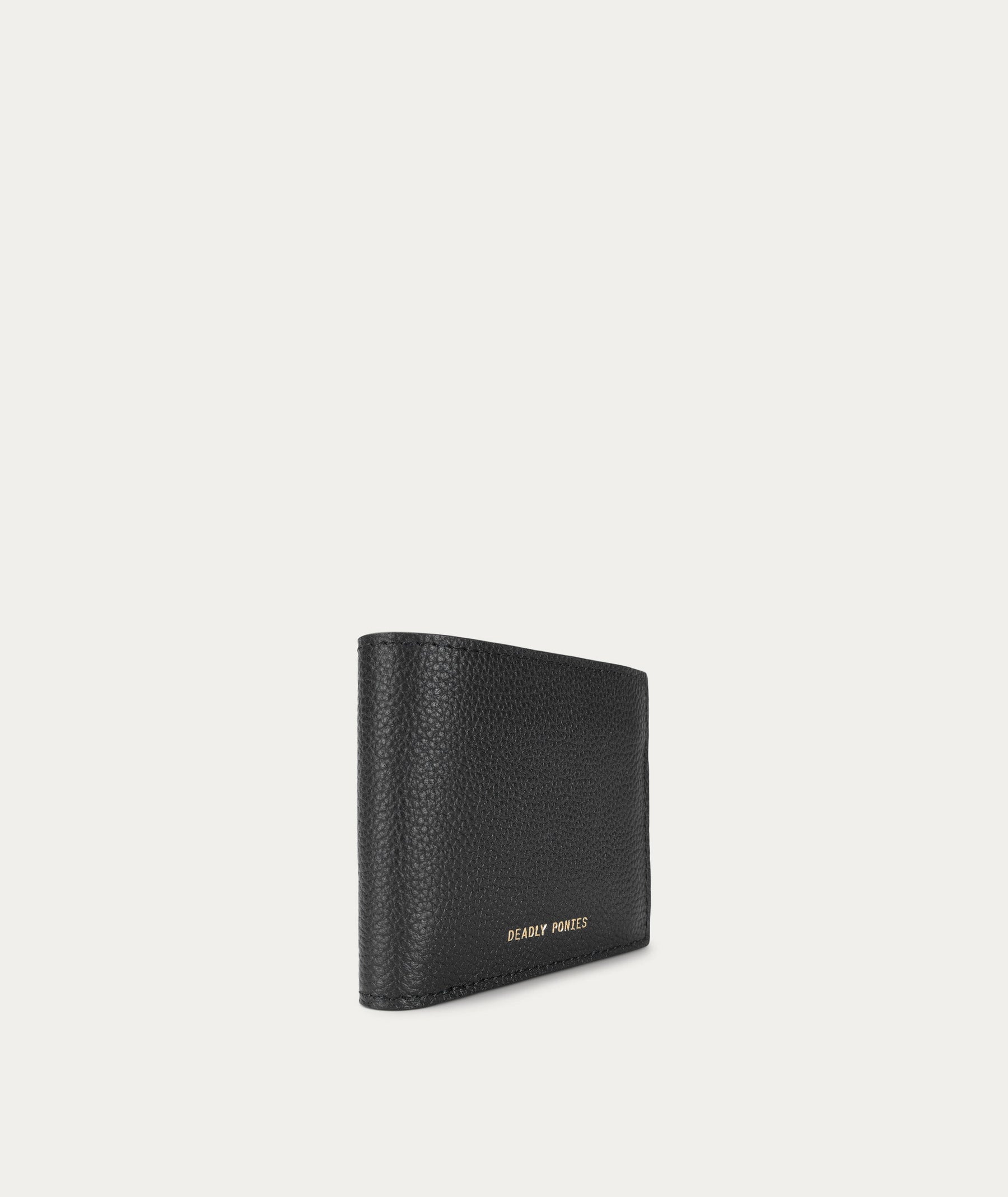 Deadly Ponies | Flip Wallet - Black/Brass