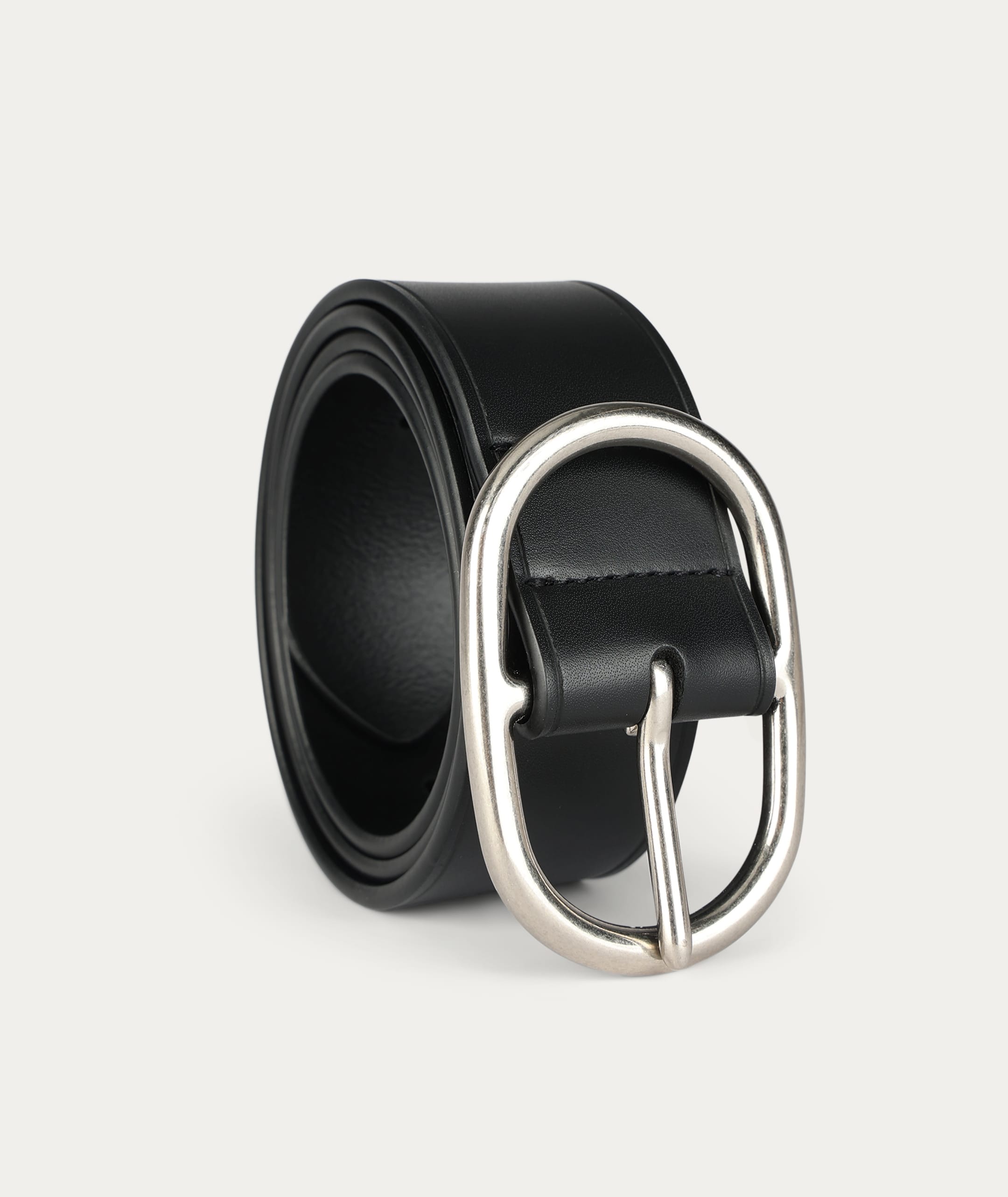 Deadly Ponies | Wide Belt - Black/Silver