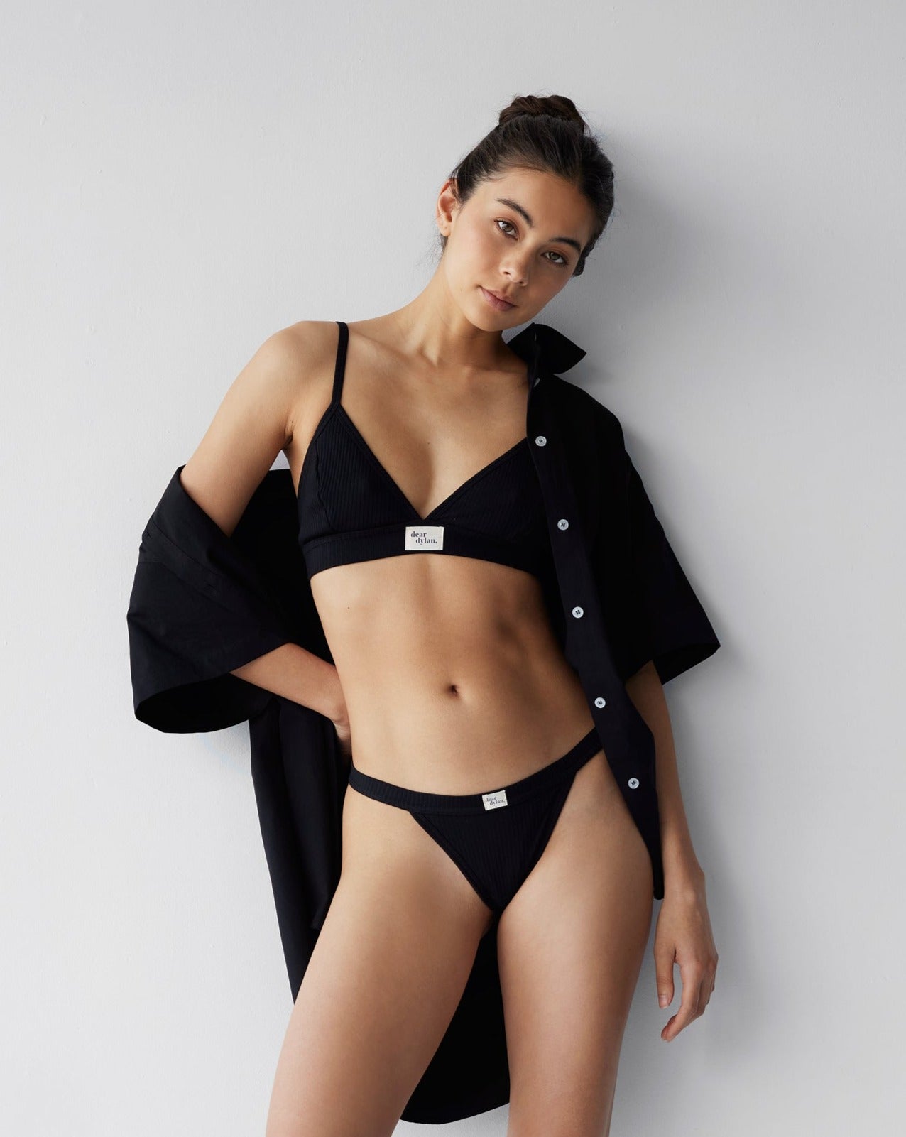 Dear Dylan | Organic Bralette - Noir