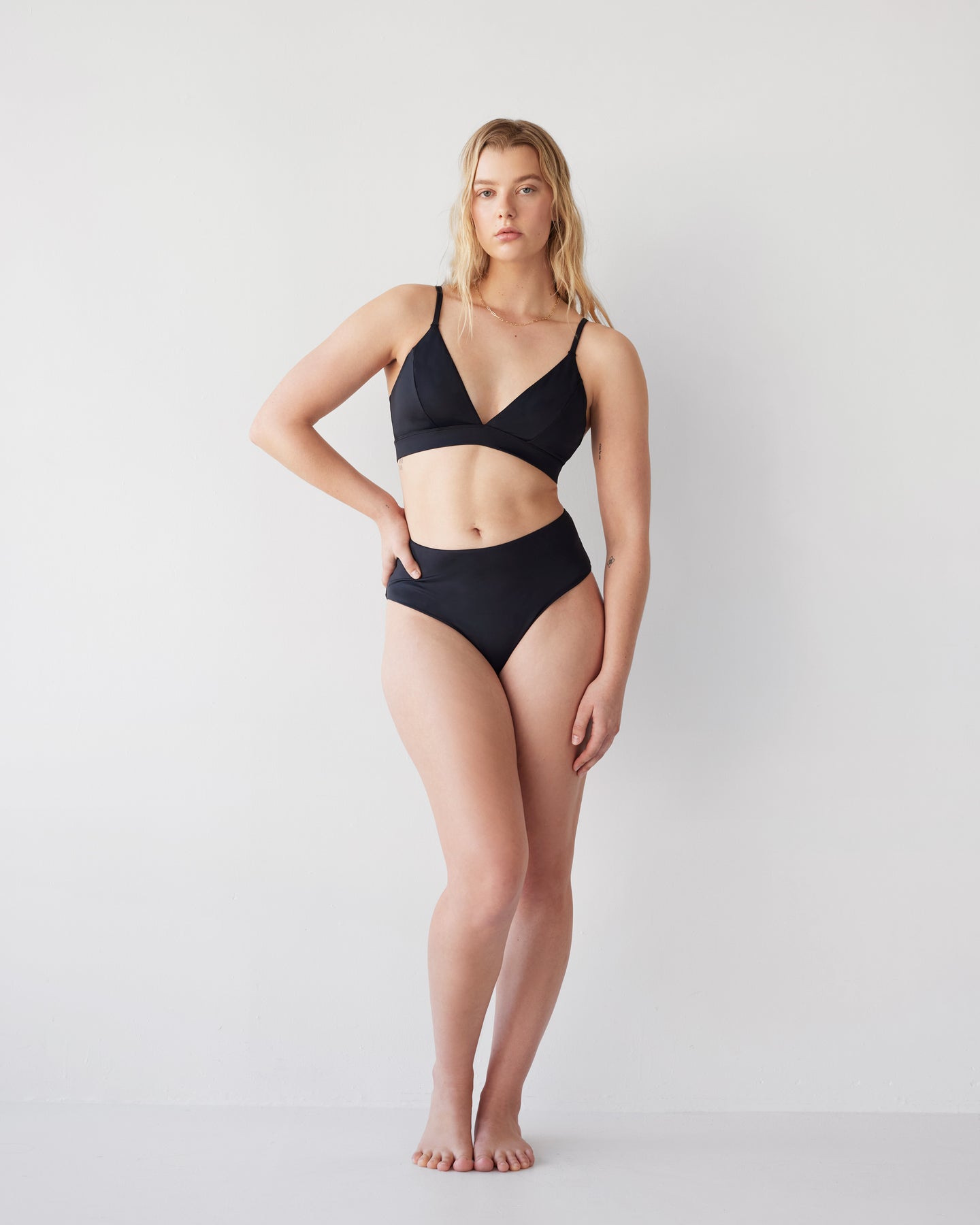 Dear Dylan | Classic Swim Bralette - Noir