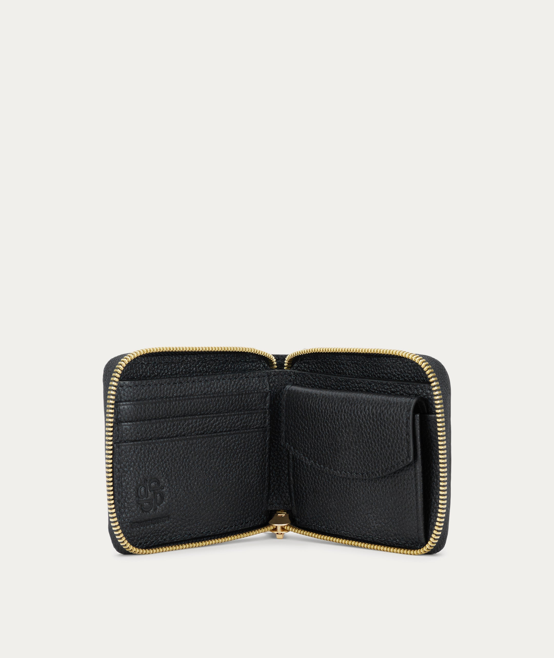 Deadly Ponies | Fritz Wallet - Black/Brass