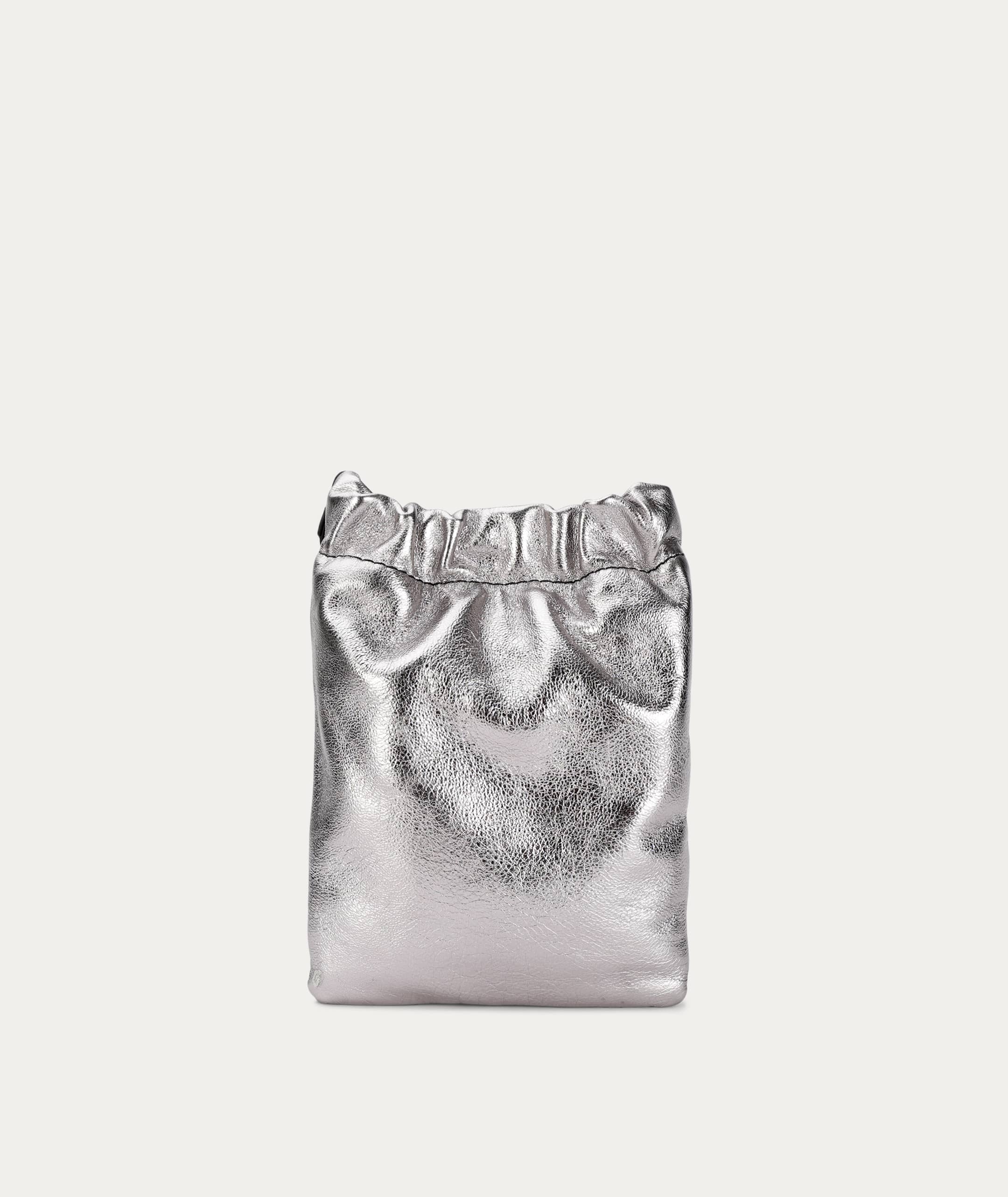 Deadly Ponies | Mr Cinch Pouch - Tinfoil Metallic