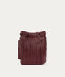 Deadly Ponies | Mr Cinch Pouch - Claret Pleated