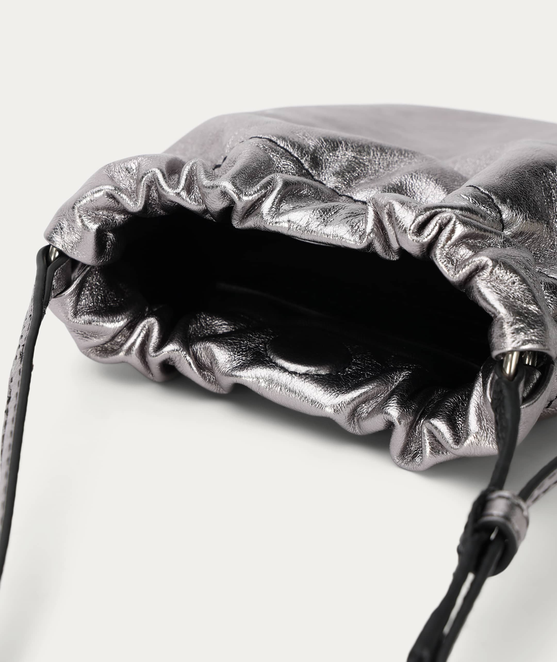 Deadly Ponies | Mr Cinch Pouch - Tinfoil Metallic