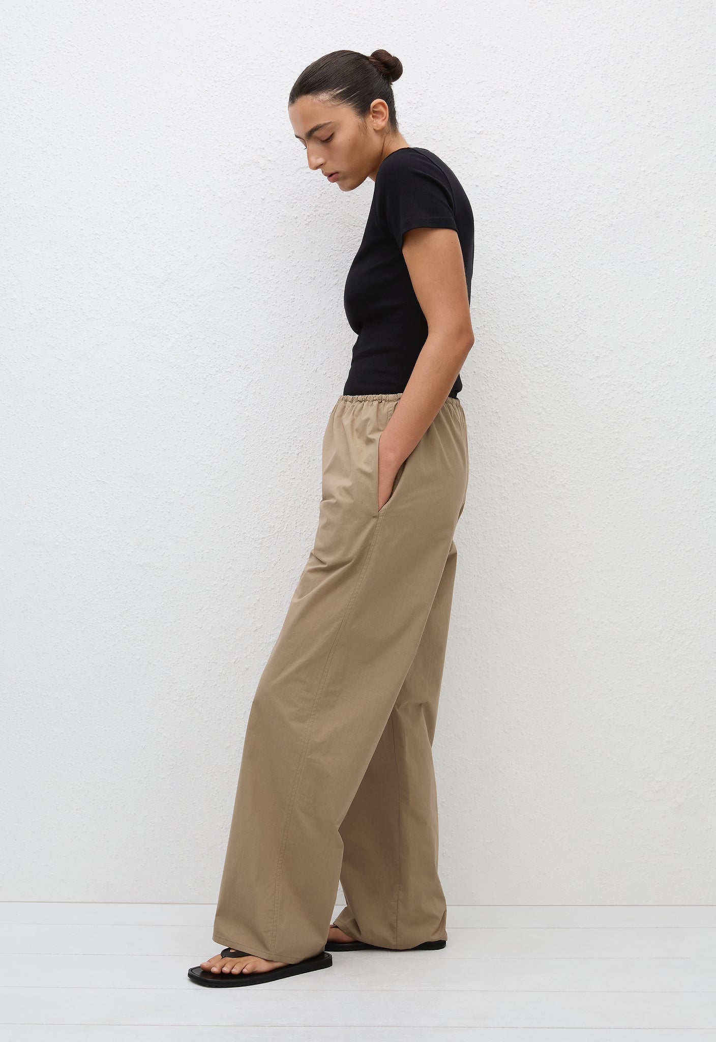 Matteau | Drawcord Pant - Stone