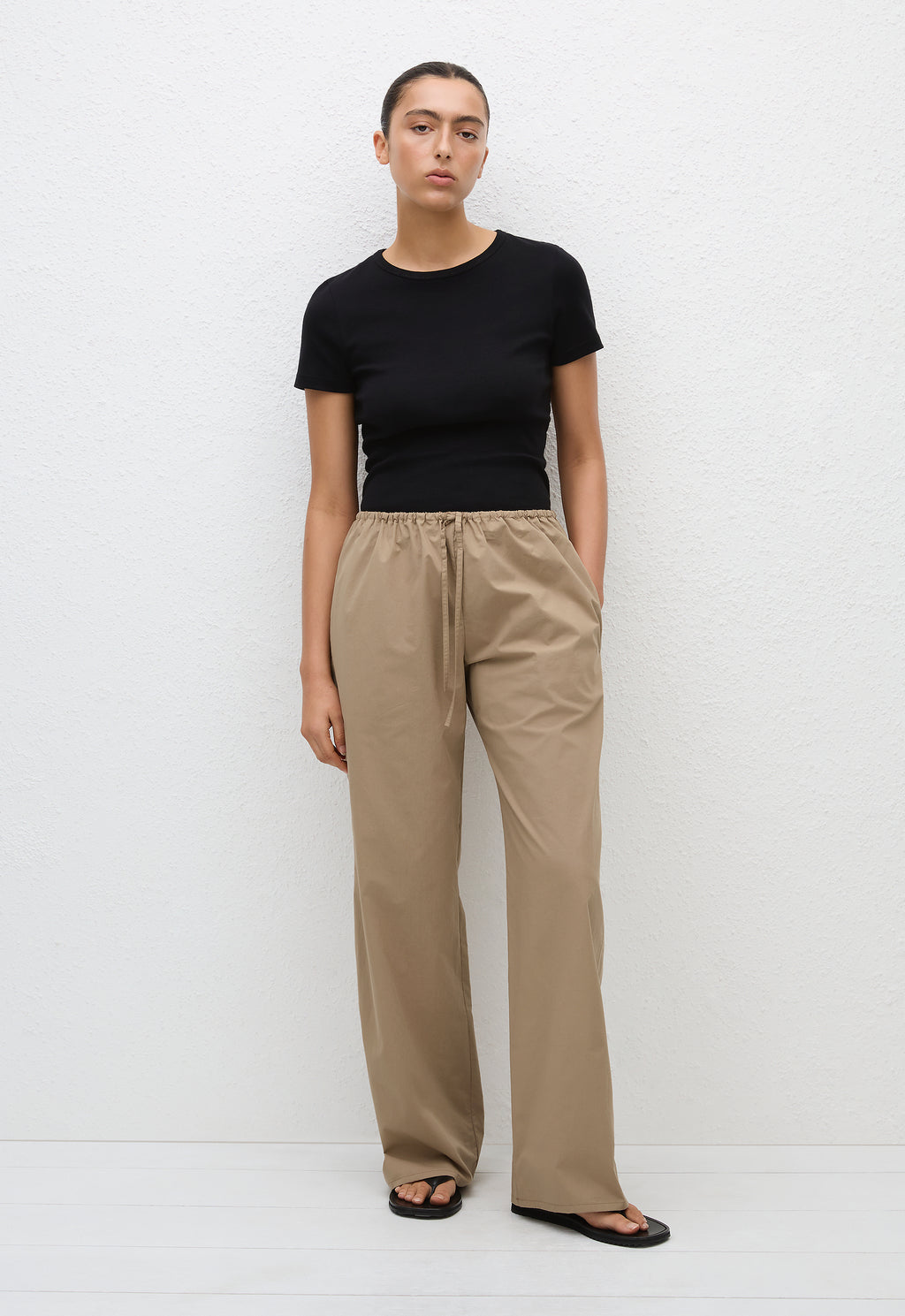 Matteau | Drawcord Pant - Stone