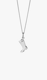 Karen Walker | Gumboot Necklace - Silver