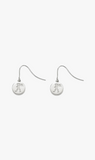 Karen Walker | Runaway Stamp Earrings - Silver