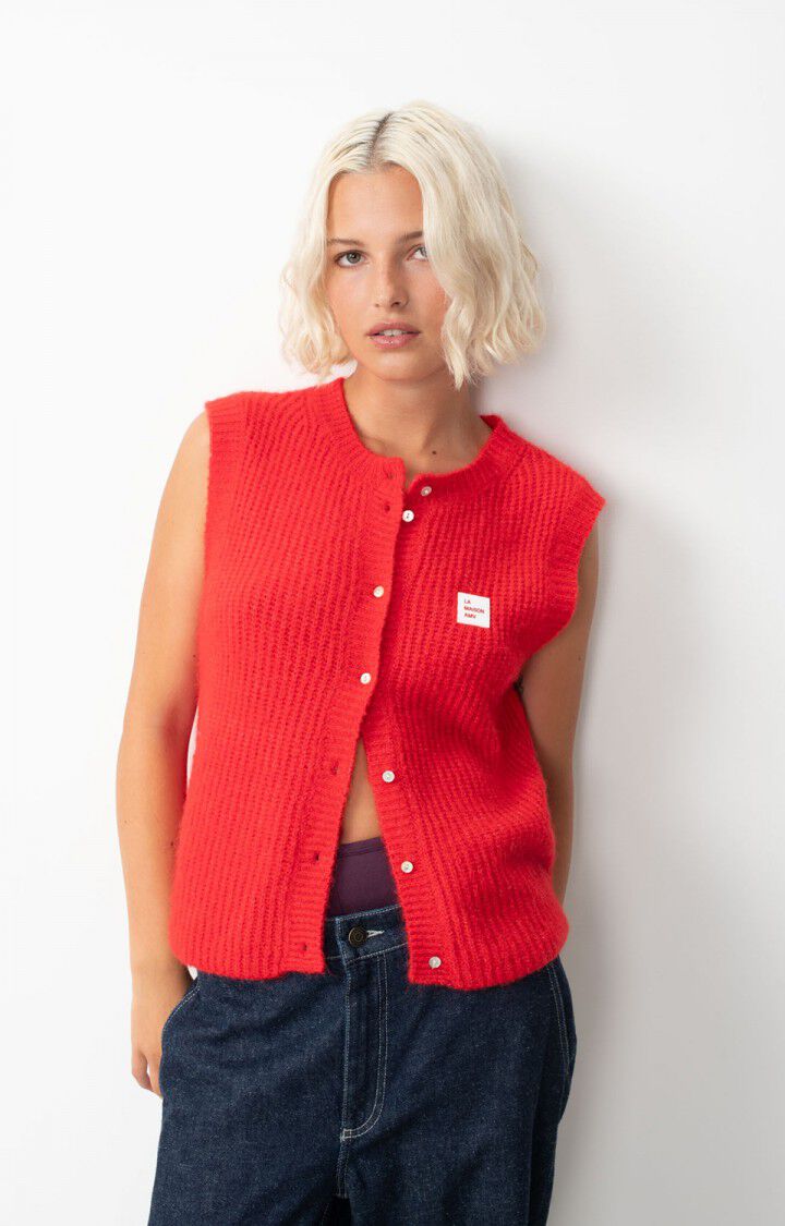 American Vintage | Vest - Chilli Pepper Melange