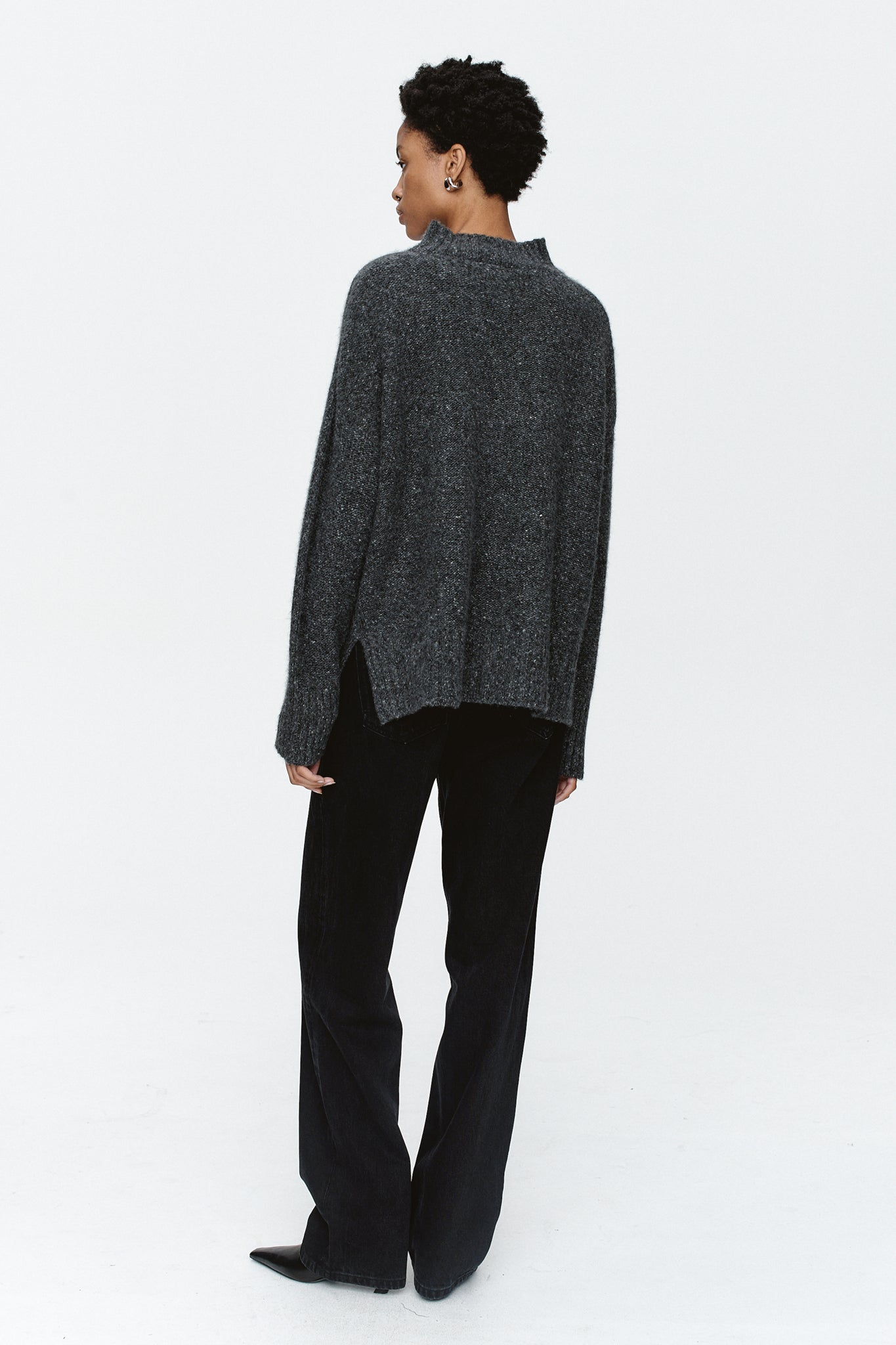 Marle | Eliza Jumper - Charcoal